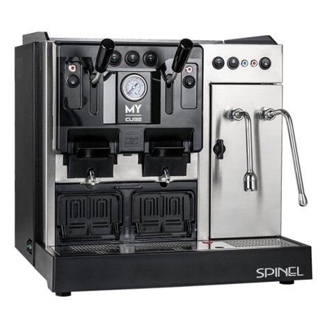 Spinel Macchina da Caffè My Cube POD LUX 2L Acqua e Vapore