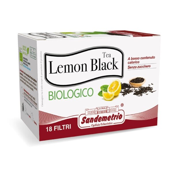Erbe in foglia BIO Black Lemon Tea