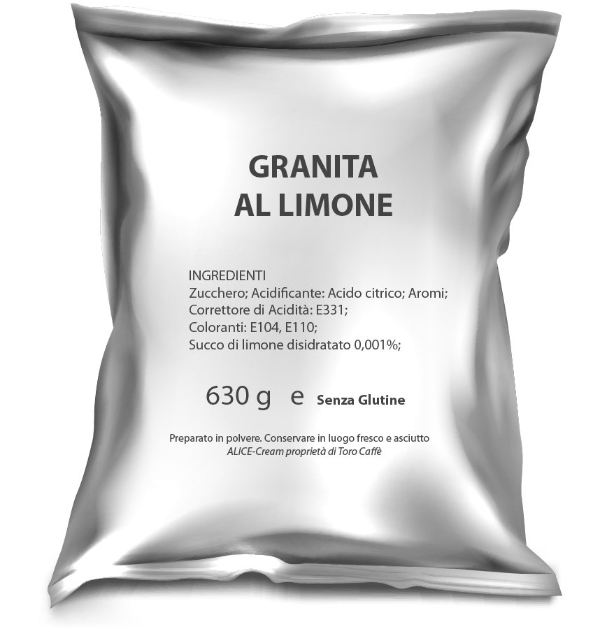 Granita al Limone Toro Senza Glutine