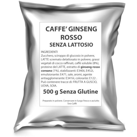 Lactose-Free Ginseng Coffee Powder Toro Gluten Free