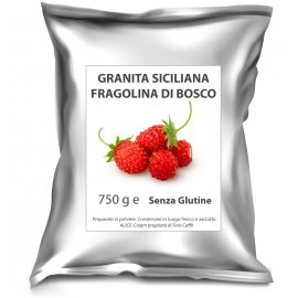 Sicilian Granita with Wild Strawberry Toro Gluten Free