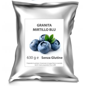 Preparation for Blueberry Granita Toro