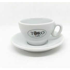 Juego de tazas de porcelana Toro Cappuccino