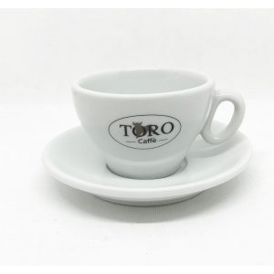 Juego de tazas de porcelana Toro Cappuccino