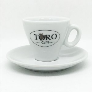 Juego de tazas de café de porcelana Toro