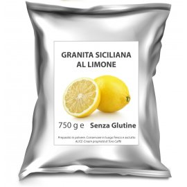 Granité sicilienne au citron Toro sans gluten