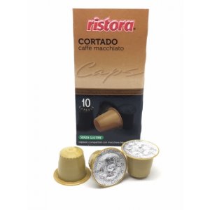 Capsules compatibles Nespresso Cortado Ristora