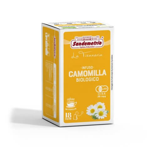 Organic Herbal Infusions with Chamomile Sandemetrio