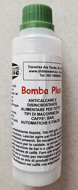 Anticalcare Macchine Caffè BOMBA Plus