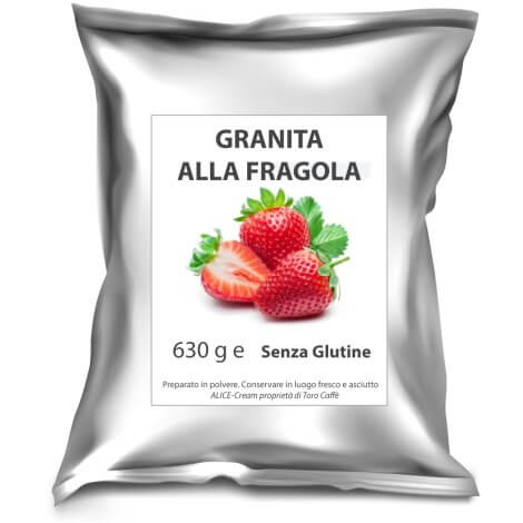 Preparato per Granita alla Fragola Toro