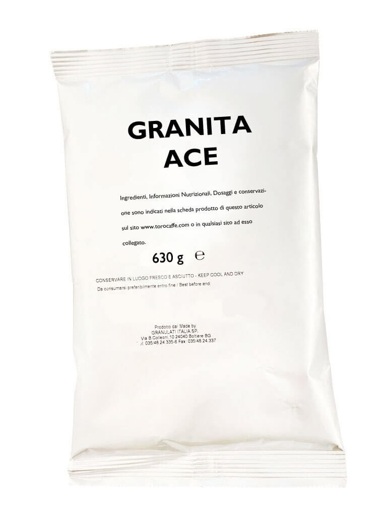 Granita ACE Toro Senza Glutine