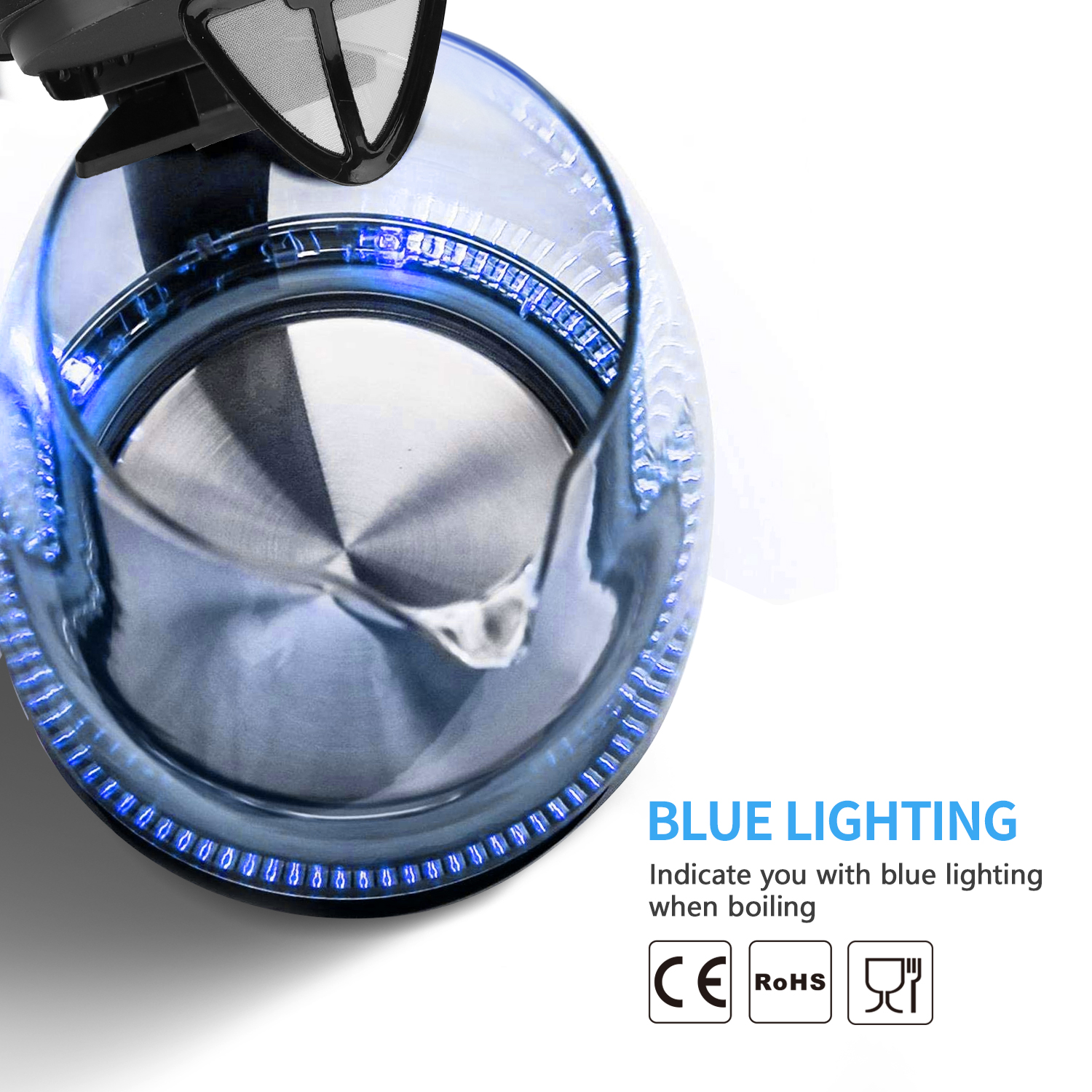 Adam Electric Kettle Led